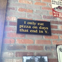 Photo taken at Planet Pizza - Rye by Priscilla M. on 7/10/2012
