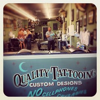 Photo taken at Clandestine Rabbit Tattoo Studio by BUCK STALLION o. on 6/24/2012