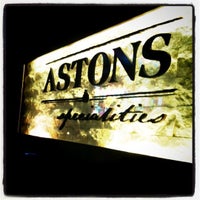 Photo taken at Astons Specialities by Marcus L. on 5/11/2012