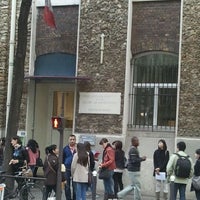 Photo taken at Bureau des Cours Municipaux d&amp;#39;Adultes by D C. on 10/11/2011