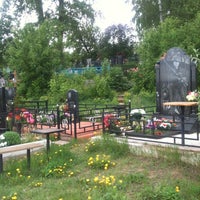 Photo taken at капотнинское кладбище by Denis K. on 5/13/2012