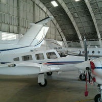 Photo taken at Hangar Fontoura by Alex B. on 11/5/2011
