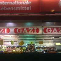 Photo taken at Gazi Supermarkt by Alexandre M. on 8/13/2011