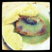Photo taken at Harringtons Pie and Mash Shop by Adrian on 10/13/2011
