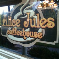 Photo taken at Alice Jules Coffeehouse by Kevin D. on 4/14/2012