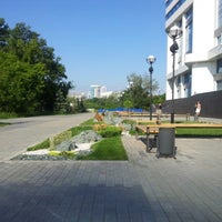 Photo taken at Сквер у Сбербанка by Vitalii M. on 6/14/2012