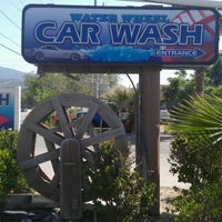 Photo taken at Water Wheel Car Wash by Shawn U. on 5/5/2012