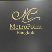 9/13/2012 tarihinde Prachoomsook T.ziyaretçi tarafından MetroPoint Bangkok Hotel'de çekilen fotoğraf