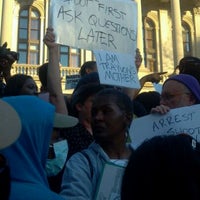 Photo taken at trayvon martin march at capital by Deandra T. on 3/27/2012