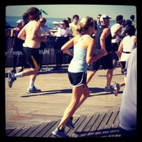 Photo taken at NYRR Brooklyn Half Marathon by Melanie on 5/20/2012