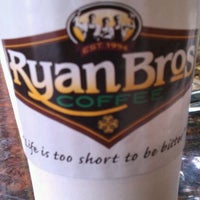 Photo taken at Ryan Bros. Coffee by Durrell T. on 2/13/2012