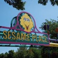 Photo taken at Sesame Place by Robbie L. on 7/6/2012