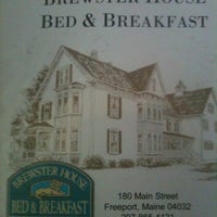 Das Foto wurde bei Brewster House Bed &amp;amp; Breakfast von John D. am 7/19/2012 aufgenommen