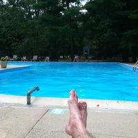 Photo taken at Chateau DeVille Pool by Ron W. on 7/10/2012