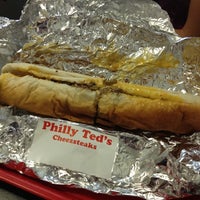 Снимок сделан в Philly Ted&amp;#39;s Cheesesteaks &amp;amp; Subs пользователем Melissa H. 8/27/2012