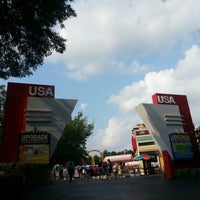 Photo taken at six flags USA Section by Dwayne K. on 8/10/2012