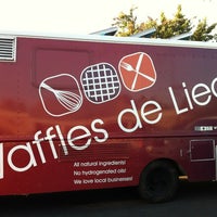 Photo taken at Waffles de Liege by Diane T. on 6/23/2012