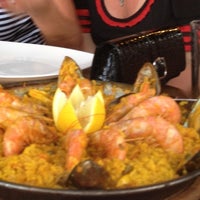 Photo taken at La Paella by Katy K. on 7/1/2012