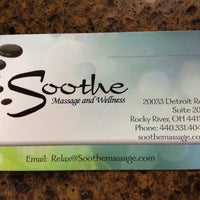 Photo taken at Soothe Massage &amp;amp; Wellness by Erica F. on 9/6/2012