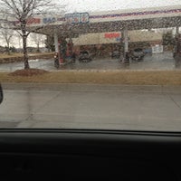 Photo taken at Hy-Vee Gas by Jasen W. on 2/20/2012