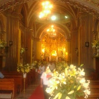 Photo taken at Iglesia de San Francisco Tlaltenco by Joyse C. on 5/25/2012