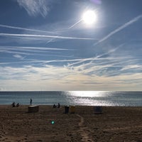 Photo taken at Barceloneta Beach by Liana K. on 9/17/2017