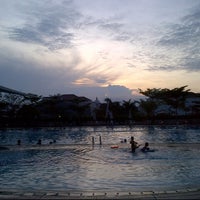 Photo taken at PIK FIT Club House swimming pool by Ricky T. on 1/30/2013