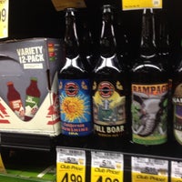 Photo taken at Safeway by Devils Canyon Brewery .. on 4/11/2013