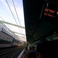 Photo taken at Stazione La Giustiniana by Lilian Y. on 9/28/2012
