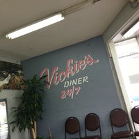 Photo taken at Vickie&amp;#39;s Diner by Rick Q. on 9/28/2016