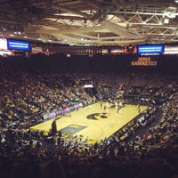 Photo taken at Carver-Hawkeye Arena by Chelsea D. on 3/1/2015