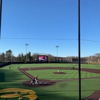 Photo taken at Duane Banks Baseball Stadium by Chelsea D. on 4/19/2019