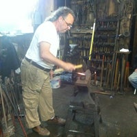 Photo taken at Blacksmiths&#39; Guild of the Potomac Forge by Curt W. on 10/20/2012