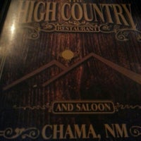 Photo taken at High Country Restaurant &amp;amp; Saloon by Terance W. on 7/13/2013