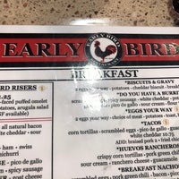 Photo taken at Early Bird Restaurant by Laura K. on 3/27/2018