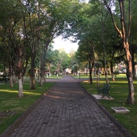 Photo taken at Parque De Coyoacán by Carlos A. on 5/24/2016