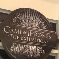 Photo taken at Game of Thrones: The Exhibition by Renan L. on 4/6/2014