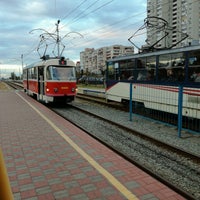 Photo taken at Станція швидкісного трамваю «Марини Цвєтаєвої» by Eugene G. on 9/23/2016