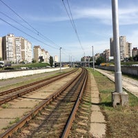 Photo taken at Станція швидкісного трамваю «Марини Цвєтаєвої» by Eugene G. on 6/20/2016