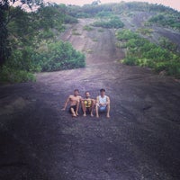 Photo taken at Pedra da Urca by Fidel F. on 11/4/2013