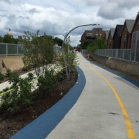 Photo taken at Bloomingdale Trail - Churchill Field Entrance by Dave S. on 6/14/2015