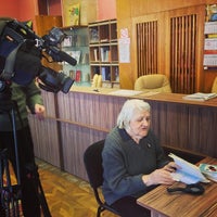 Photo taken at Библиотека районная by Владислав Х. on 4/9/2014