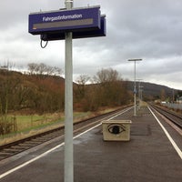 Photo taken at Bahnhof Eppelborn by Christian W. on 12/26/2012