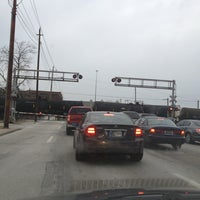 Photo taken at Michigan Street Railroad Crossing by Ben R. on 1/15/2013