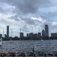 Photo taken at MIT Wood Sailing Pavilion (Building 51) by Noura A. on 10/24/2017