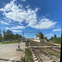 Photo taken at Ж/д станция «Сергиево» (Володарская) by Светлана on 6/1/2020