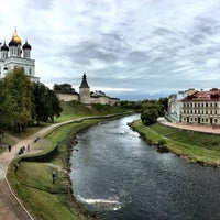 Photo taken at Набережная реки Великой by Светлана on 9/30/2018