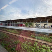 Photo taken at Novy Petergof railway station by Светлана on 8/17/2021