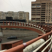 Photo taken at Pedestrian overpass &amp;quot;Shrimp&amp;quot; by Светлана on 11/7/2018