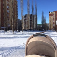 Photo taken at Остановка «Зеленая Роща» by Юлия Я. on 3/24/2015